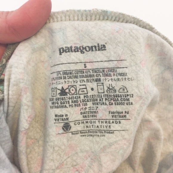 Patagonia Skirt/Shirt in Olive Green Size S - Picture 4 of 8